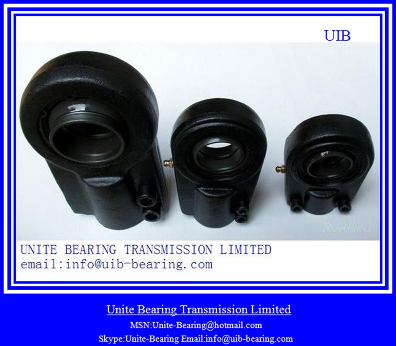 Quality Spherical Plain Radial bearings Rod ends for hydraulic component for sale