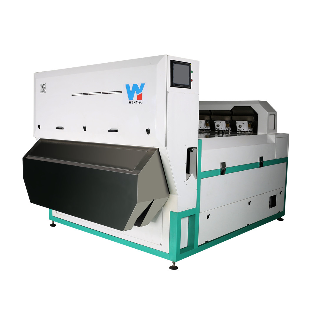Quality High Capacity Mineral Stone Color Sorter 4 Chutes 256 Channels for sale
