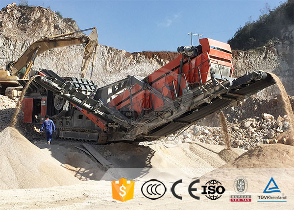 Quality Dual Axial Mobile Mining Crusher High Production Capacity Construction Use for sale