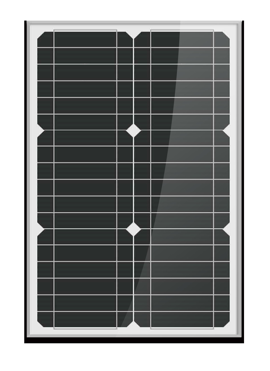 Black Monocrystalline Solar Cells Mini 30W Solar Panels Mobile Charge Usage