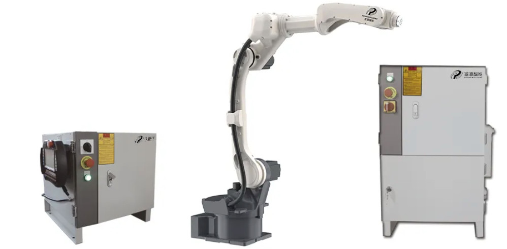 Quality Automatic Robotic Arm Welding Machine 350w 500w Power Machine for sale