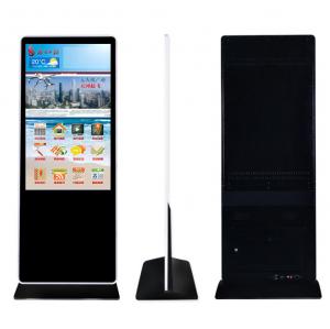 Quality HD Floor Stand Digital Signage Internet Version Touch One Machine 500 Cd/M2 for sale