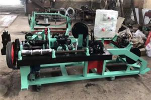 Quality ​Full Automatic Fast Cyclone Barbed Wire Net Wire Fence Machine 76MM 102Mm Barbed Space for sale