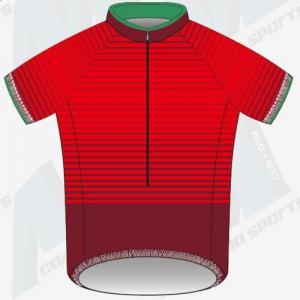 Quality 140gsm XS Cycling Bike Jersey 3/4 Front Zip Short Sleeves Clothes for sale