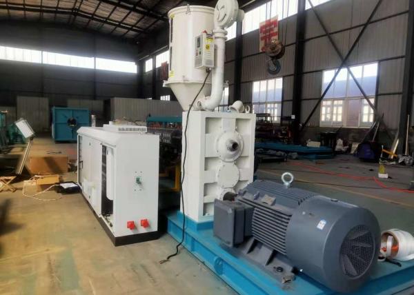 Buy Corrugated Wire Conduit Plastic Pipe Extruder Machine 40r/Min at wholesale prices