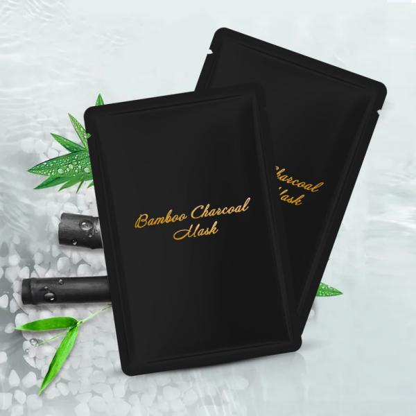 Buy Black Activated Hydrating Sheet Mask Bamboo Charcoal Facial Mask at wholesale prices