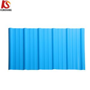 China Trapezoid PVC/UPVC Plastic Roofing/Roof tile/Sheet for Mexico on sale