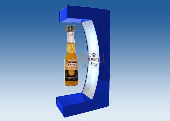 Quality Customized Blue Magnetic Floating Display Stand OEM Eco Friendly for sale