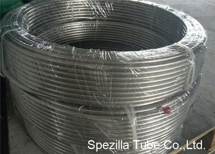 Buy 1.4301 TP304 Drawn stainless steel flexible exhaust tubing Coiled Tubing Tig Welding 1.00 Thickness at wholesale prices
