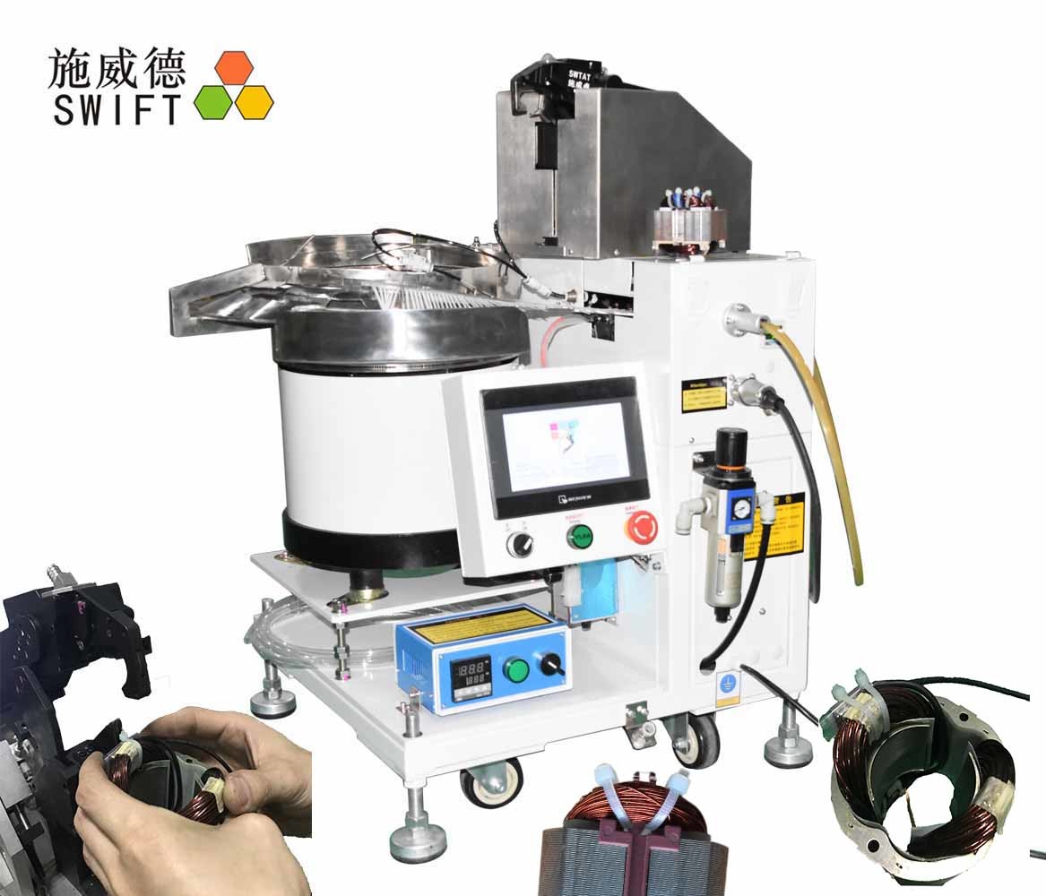 Quality Motor Coil Bundling Plastic Tie Machine Time Saving Easy Management Ce Certificated for sale