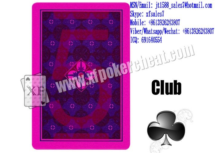 Buy XF JDL Plastic Playing Marked Poker Cards Marked With Invisible Markings For UV Contact Lenses And With Invisible at wholesale prices