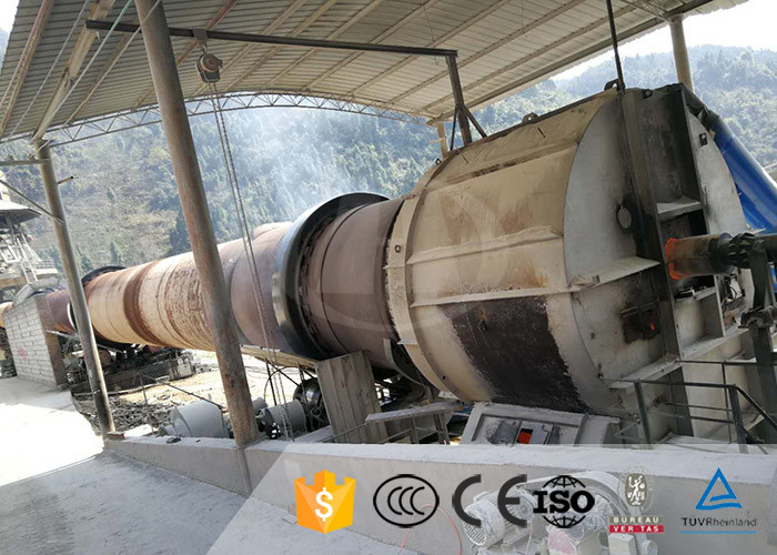Quality 50m Rotary Kiln Lime Production Line for Calcium Carbonate for sale