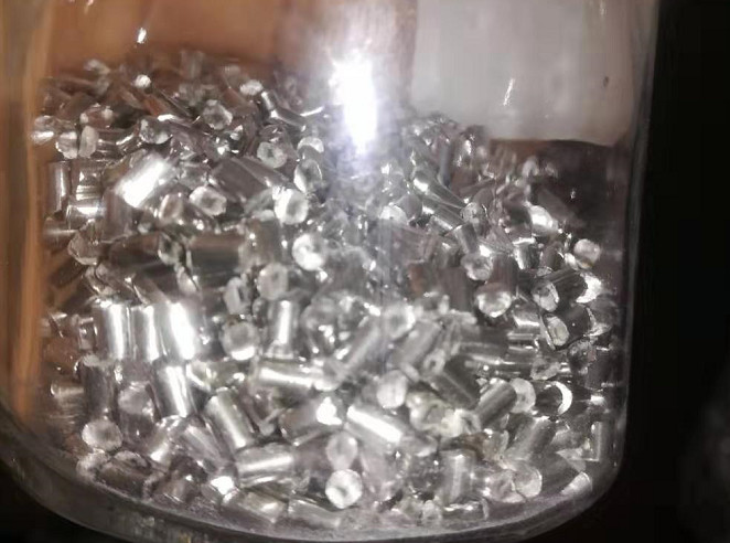 Buy cheap High Purity Metal Alloy Al Granule Aluminium Cut Wire Shot For Surface Treatment from wholesalers
