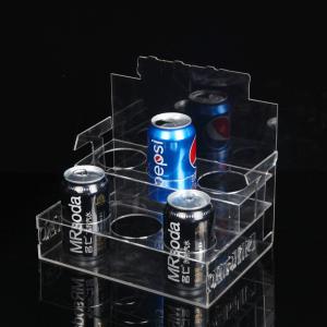 Quality Recyclable Custom Acrylic Pepsi Coca Cola Counter Displays Stand for sale
