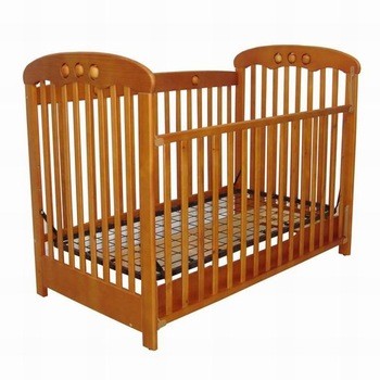 Buy cheap Cheap and durable New zealand solid pine wood baby crib baby cot baby bed from wholesalers