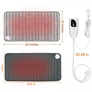 China Far Infrared Electric Heated Pad 12×24inches Size For Hot Compress OEM on sale
