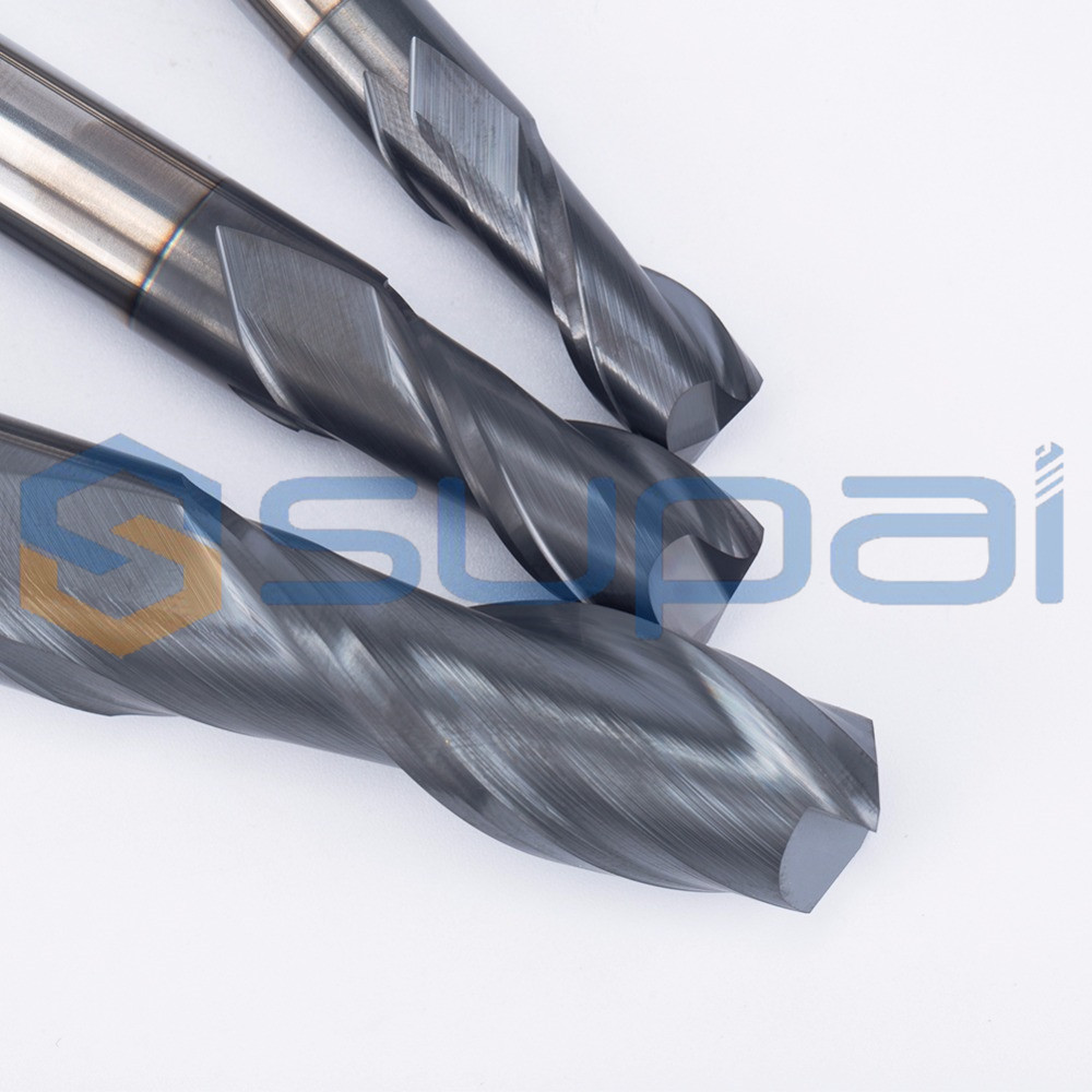 Buy 2 Flutes Solid Carbide Tungsten CNC Milling Cutter  End Mill Cutters for CNC Milling Machine at wholesale prices
