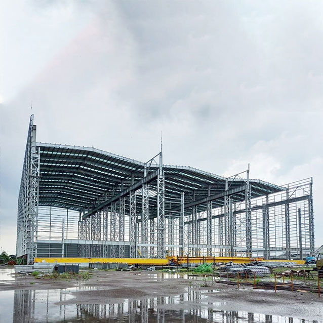 Quality Customized Steel Structure Workshop Q355 Q235 Steel Portal Frame Warehouse for sale