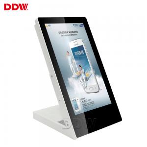 Quality 700 Nits Touch Screen Digital Signage 15.6'' Table Top Advertising Display For Cafe for sale