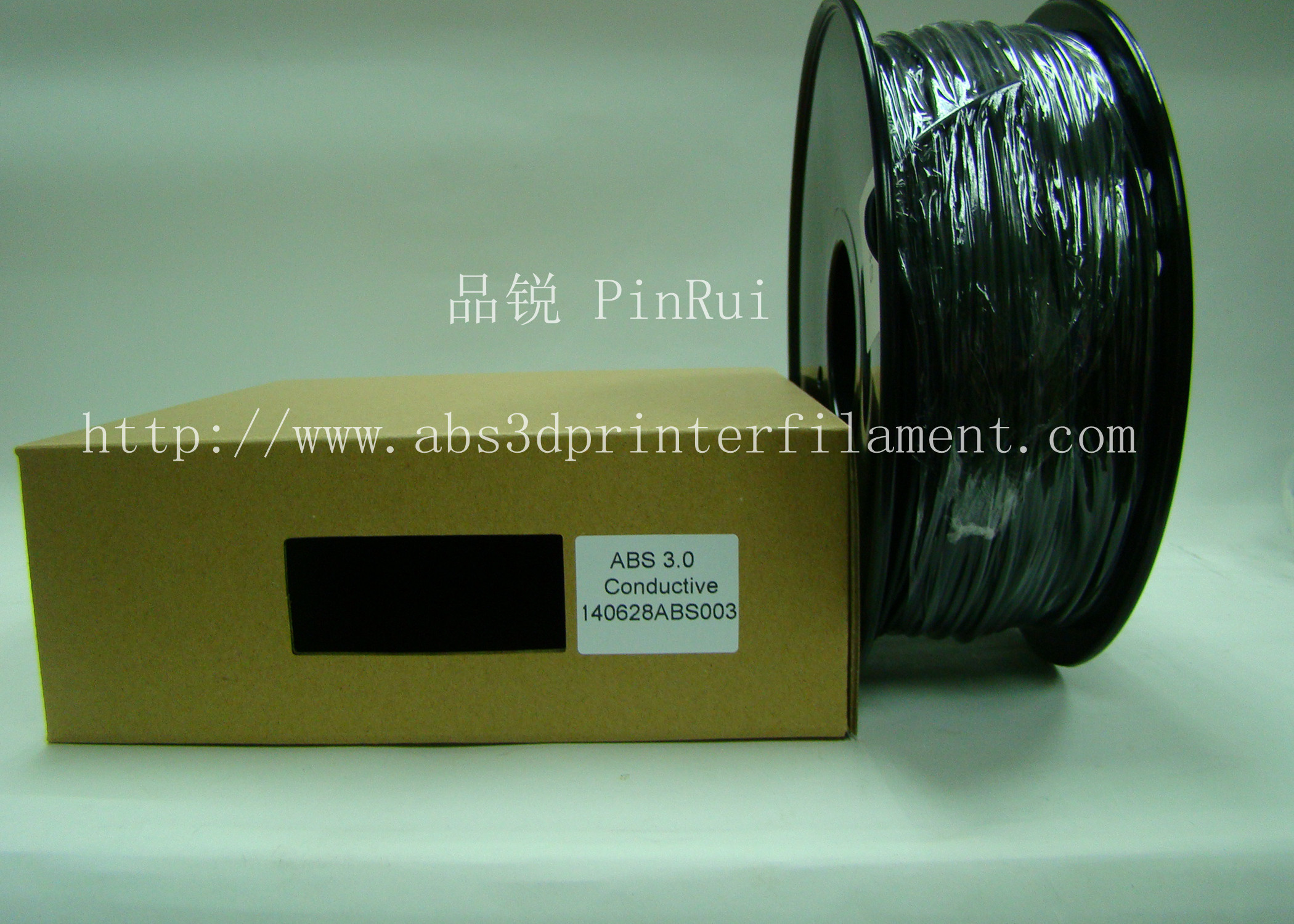 Quality Electronics industry conductive abs filament  3d printer consumables 1.75 / 3.00mm for sale