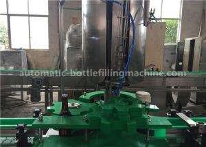 Quality Reasonable Stucture Glass Bottle Filling Machine SUS304 SS For Small Scale Filling for sale