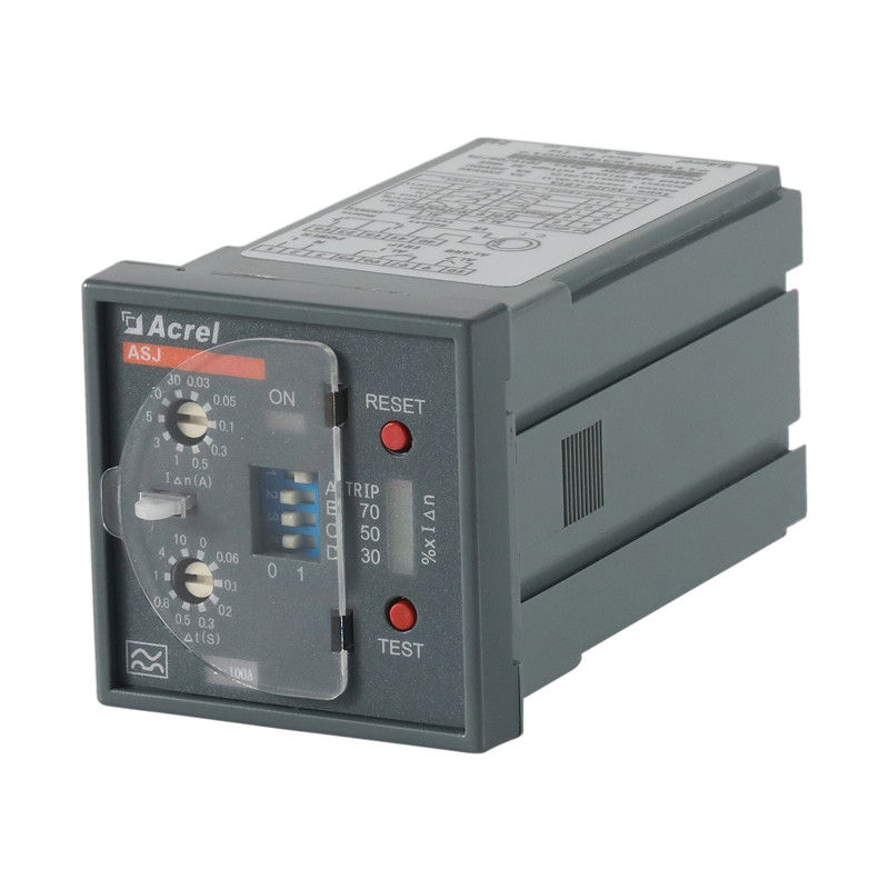 Quality ASJ20-LD1A AC110V AC220V Residual Current Relay Panel Mounted for sale