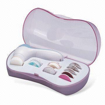Quality Electric Clean/Beauty Set, 9 Attachments, Available for Face, Hand and Nails for sale