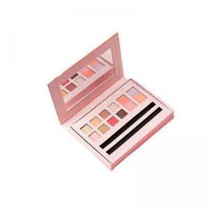 Quality 12 Colors Empty Make Up Eyeshadow Palette With Mirror 183g for sale