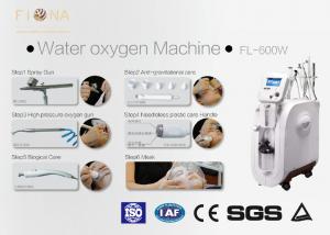 Quality Skin Care Oxygen Facial Machine With Diamond Microdermabrasion White Color for sale