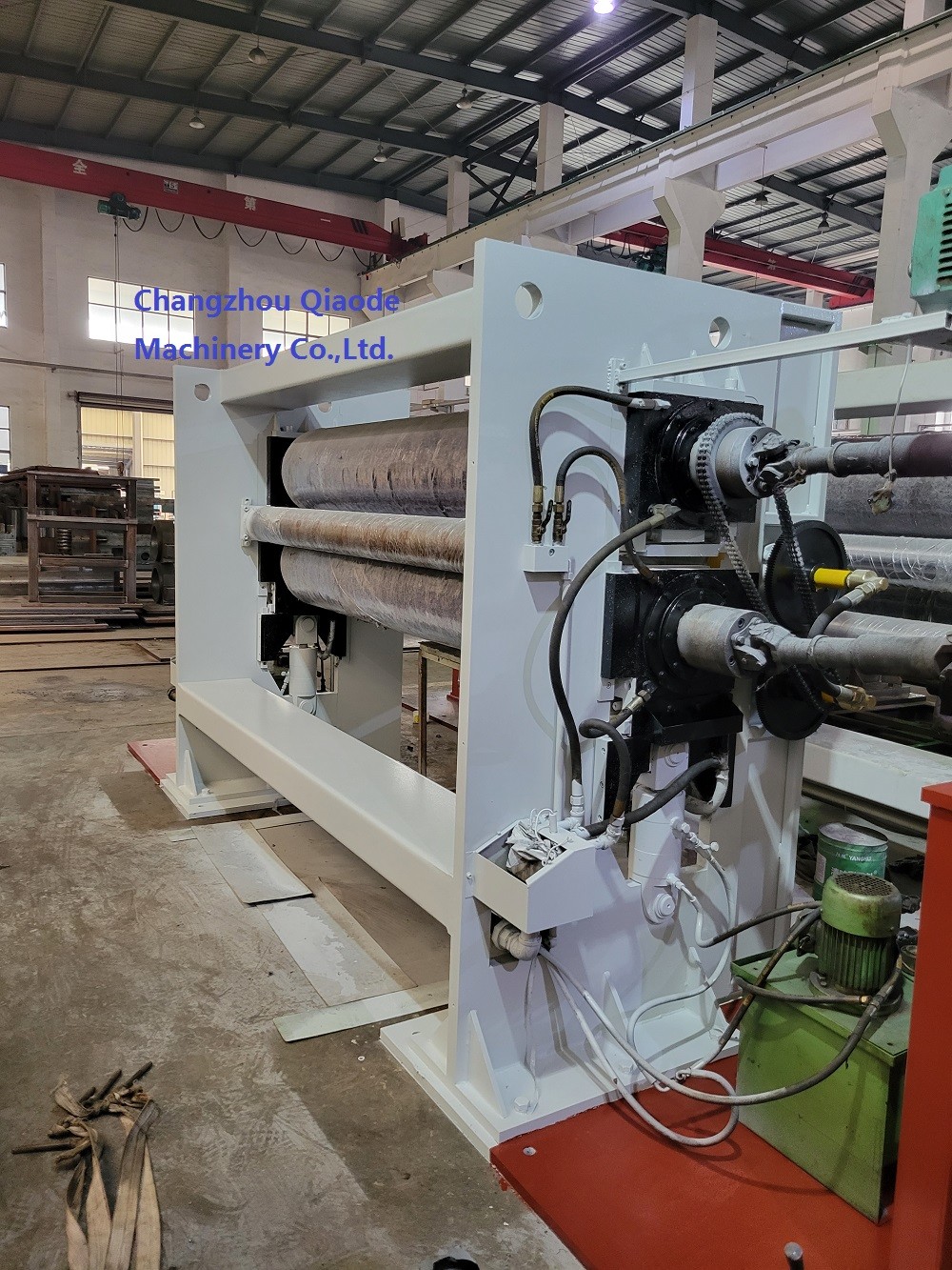 Quality Alloy Steel Nonwoven Fabric Embossing Machine 430×2420 for sale