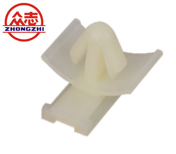 Quality Eco - Friendly Automotive Plastic Parts White Clip For Auto Connector Housing for sale