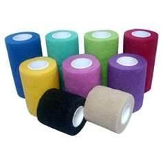 Quality Custom breathable hand tear non - woven cohesive elastic bandage for pet wrapping for sale