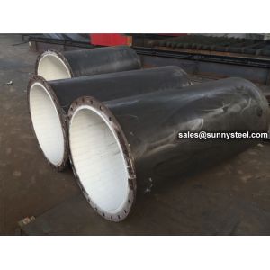 Large Diameter Ceramic Patch Composite Pipe