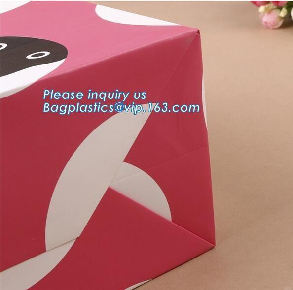 Cheap Luxury Shopping Carrier Thick Blue Kraft Paper Gift Bags With Rope Handles,carrier paper bags for perfume packing