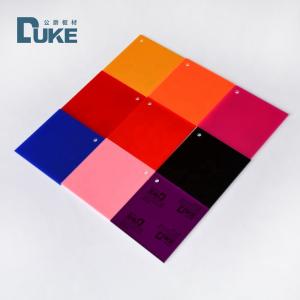 Quality 5mm Colored Acrylic PMMA Mirror Sheet Light Transmission 92% for sale