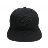 Fashion 100% Cotton Flat Brim Snapback Hats With 3d Embroidery Logo Design for sale