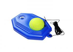 China Durable Plastic Outdoor Exercise Equipment Tennis Ball Machine For Beginner on sale