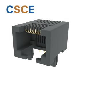 PBT Black Plastic Housing RJ45 Modular Jack