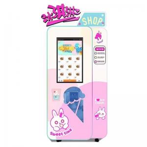 Quality Automatic vending machine commercial  ice cream vending with coin Vending Machine for sale
