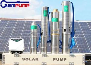 Quality Brushless 5500W Solar Deep Well Submersible Pump 220V 380V for sale