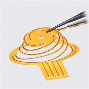 Single Sided Flexible Circuit PET Material Flex Printed PCB Board