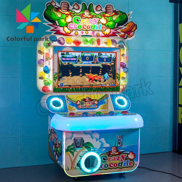 Crazy Crocodile Game Ticket Arcade Machine 19" Screen For indoor playground,