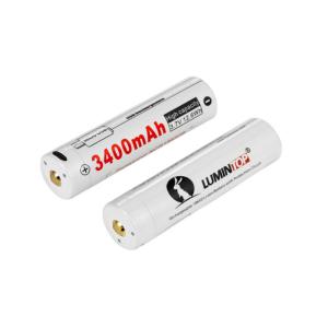 Micro USB Rechargeable Flashlight Batteries 3.7V 3400mAh High Capacity