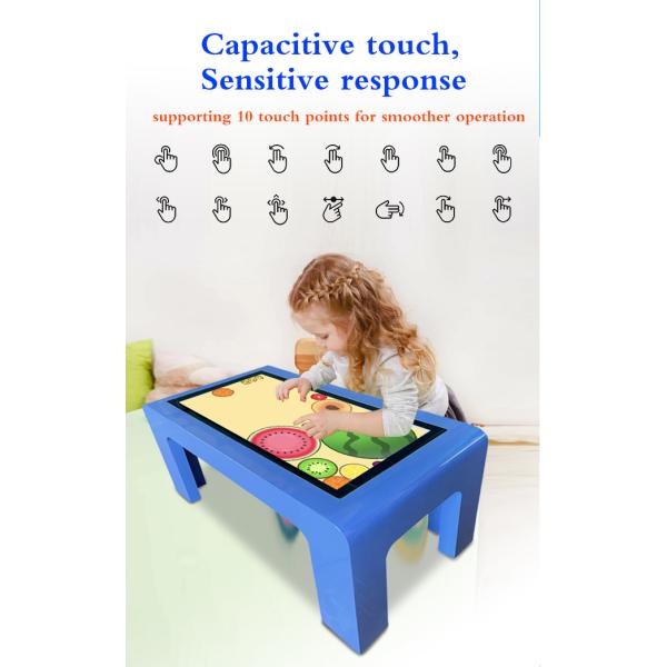 Interactive Kids Game Multitouch Table With Touch Screen Kids Education LCD Touchscreen Desk