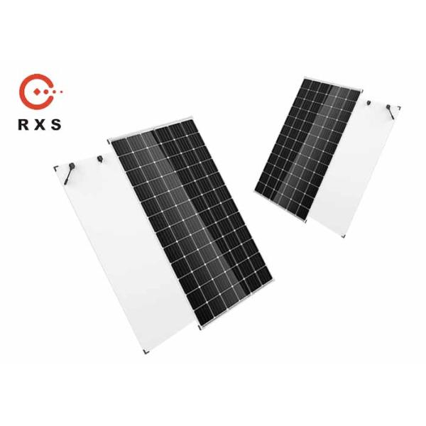 345W 24v Monocrystalline Solar Panel 72 Cells Tempered Glass Ensure Fire Safety