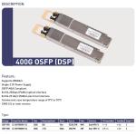 Bandwidth 400G Ethernet Network OSFP SR4 Multimode Fiber Transceiver Module with
