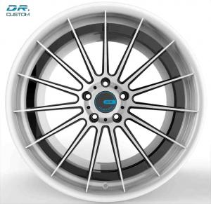 Quality SAE OEM Two Piece Forged Wheels ET45 5x112 22 Inch Rims for sale