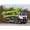 Buy cheap 180CBM/H 66m New Concrete Pump Truck , 5 Axle Truck With Dual Hydraulic Oil Tank from wholesalers