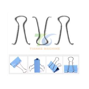 Mechanical Metal Paper 0.8mm Binder Clip Making Machine