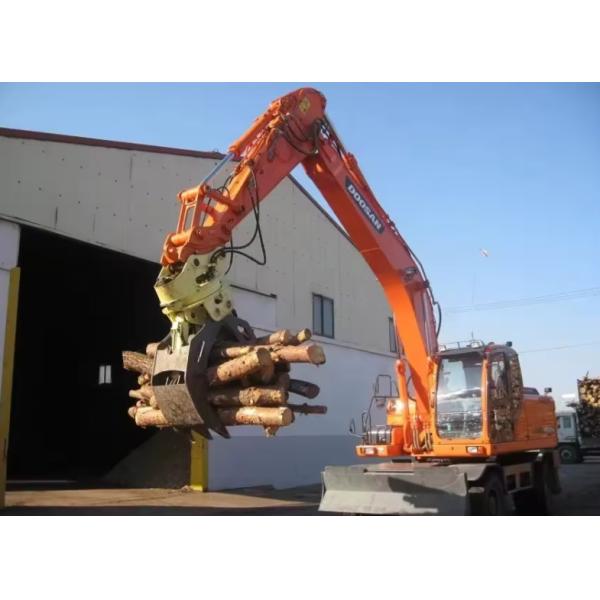 Full 360 Degree Hydraulic Rotation Double Cylinders Hydraulic Rotator Grapple